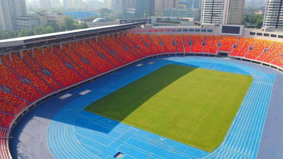 打卡改造后的陜西省體育場，進一步推進全民健身活動